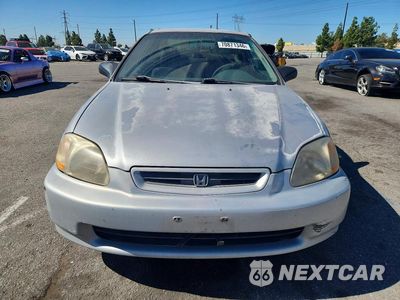 Piąte zdjęcie samochodu w środku: 1996 HONDA CIVIC DX VIN:1HGEJ6127TL091262 - miniatura