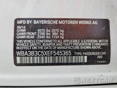 Zdjęcie 12 z 12 samochodu: 2014 BMW 328 XI VIN:WBA3B3C5XEF545365 - miniatura