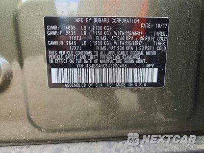 Zdjęcie 13 z 13 samochodu: 2018 SUBARU OUTBACK 2.5I PREMIUM VIN:4S4BSAHC6J3260468 - miniatura