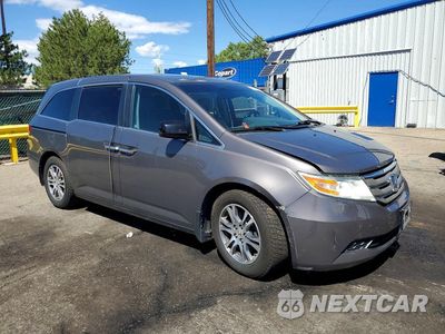 Czwarte zdjęcie samochodu z boku: 2011 HONDA ODYSSEY EXL VIN:5FNRL5H64BB079021 - miniatura