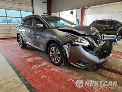 Czwarte zdjęcie samochodu z boku: 2018 NISSAN MURANO SL VIN:5N1AZ2MH4JN182419 - miniatura