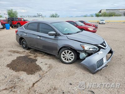 Czwarte zdjęcie samochodu z boku: 2018 NISSAN SENTRA SV VIN:3N1AB7AP7JL656576 - miniatura