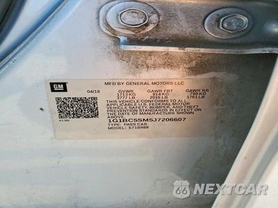 Zdjęcie 12 z 12 samochodu: 2018 CHEVROLET CRUZE LS VIN:1G1BC5SM5J7206607 - miniatura