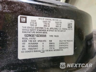Zdjęcie 12 z 12 samochodu: 2013 CHEVROLET SILVERADO K1500 LT VIN:1GCRKSE71DZ383595 - miniatura