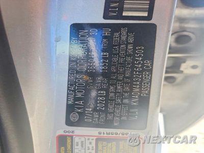 Zdjęcie 12 z 12 samochodu: 2015 KIA RIO LX VIN:KNADM4A32F6454503 - miniatura