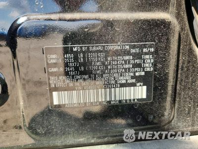 Zdjęcie 13 z 13 samochodu: 2019 SUBARU OUTBACK 3.6R LIMITED VIN:4S4BSENC1K3369479 - miniatura