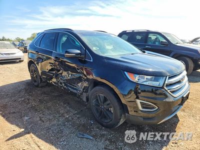 Czwarte zdjęcie samochodu z boku: 2017 FORD EDGE SEL VIN:2FMPK4J9XHBB93440 - miniatura