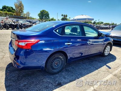 Trzecie zdjęcie samochodu z tyłu: 2019 NISSAN SENTRA S VIN:3N1AB7AP4KY292864 - miniatura