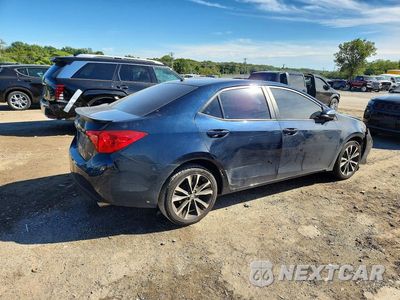 Trzecie zdjęcie samochodu z tyłu: 2019 TOYOTA COROLLA XSE VIN:2T1BURHE5KC150552 - miniatura