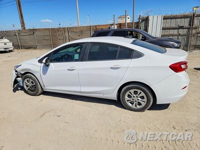 Drugie zdjęcie samochodu z przodu: 2019 CHEVROLET CRUZE LS VIN:1G1BC5SM2K7150577 - miniatura
