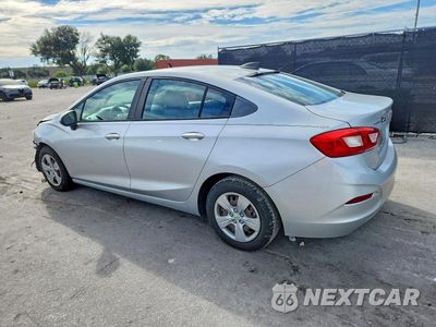 Drugie zdjęcie samochodu z przodu: 2017 CHEVROLET CRUZE LS VIN:1G1BC5SM0H7190228 - miniatura
