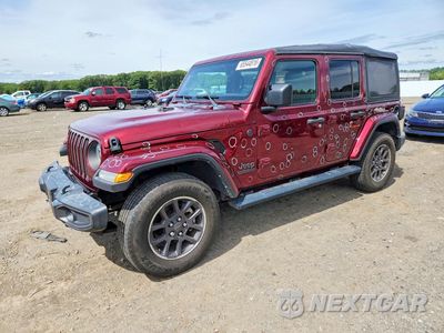 2021 JEEP WRANGLER UNLIMITED SPORT 1C4HJXDG7MW637311 - główne zdjęcie licytacji z USA - miniatura