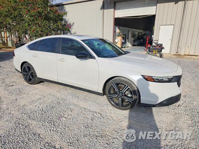 Czwarte zdjęcie samochodu z boku: 2023 HONDA ACCORD HYBRID SPORT VIN:1HGCY2F58PA065995 - miniatura