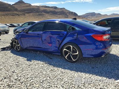 Drugie zdjęcie samochodu z przodu: 2022 HONDA ACCORD SPORT VIN:1HGCV1F39NA019249 - miniatura