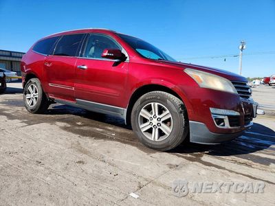 Czwarte zdjęcie samochodu z boku: 2016 CHEVROLET TRAVERSE LT VIN:1GNKRHKD8GJ281277 - miniatura