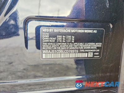 Zdjęcie 13 z 13 samochodu: 2020 BMW 540 I VIN:WBAJS1C06LCD78519 - miniatura