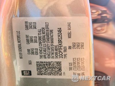 Zdjęcie 12 z 12 samochodu: 2024 CHEVROLET COLORADO ZR2 VIN:1GCPTFEK8R1253464 - miniatura