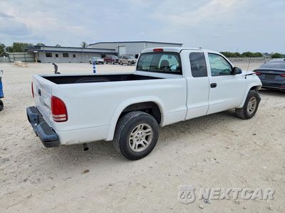 Trzecie zdjęcie samochodu z tyłu: 2003 DODGE DAKOTA SXT VIN:1D7HL12X53S290101 - miniatura