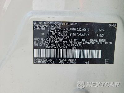 Zdjęcie 14 z 14 samochodu: 2018 TOYOTA RAV4 LE VIN:JTMZFREVXJJ746949 - miniatura