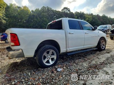 Trzecie zdjęcie samochodu z tyłu: 2012 DODGE RAM 1500 SLT VIN:1C6RD6LTXCS312928 - miniatura