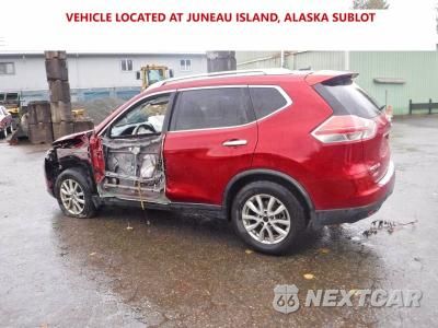 Trzecie zdjęcie samochodu z tyłu: 2016 NISSAN ROGUE SL VIN:KNMAT2MV4GP735448 - miniatura