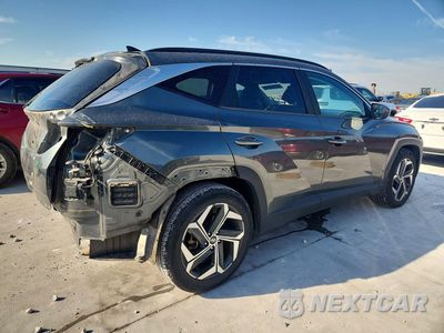 Trzecie zdjęcie samochodu z tyłu: 2022 HYUNDAI TUCSON SEL VIN:5NMJC3AEXNH096413 - miniatura