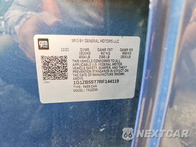 Zdjęcie 12 z 12 samochodu: 2024 CHEVROLET MALIBU LS VIN:1G1ZB5ST7RF144119 - miniatura