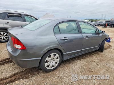 Trzecie zdjęcie samochodu z tyłu: 2009 HONDA CIVIC LX VIN:2HGFA16509H310739 - miniatura