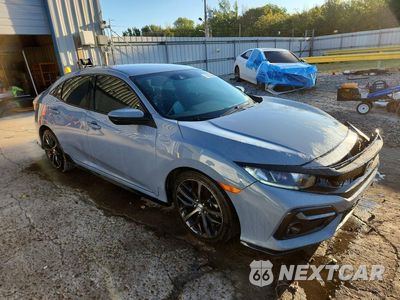 Czwarte zdjęcie samochodu z boku: 2021 HONDA CIVIC SPORT VIN:SHHFK7H44MU227847 - miniatura