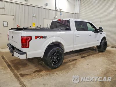 Trzecie zdjęcie samochodu z tyłu: 2015 FORD F150 SUPERCREW VIN:1FTFW1EG6FFC80243 - miniatura