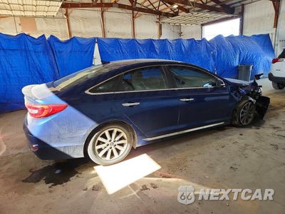 Trzecie zdjęcie samochodu z tyłu: 2016 HYUNDAI SONATA LIMITED VIN:5NPE34AF0GH344657 - miniatura