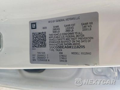 Zdjęcie 12 z 12 samochodu: 2021 CHEVROLET COLORADO VIN:1GCGSBEA6M1118205 - miniatura