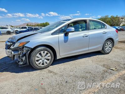 2012 HONDA CIVIC LX 2HGFB2F52CH595812 - główne zdjęcie licytacji z USA - miniatura