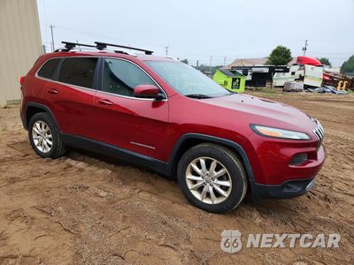 Czwarte zdjęcie samochodu z boku: 2015 JEEP CHEROKEE LIMITED VIN:1C4PJMDS4FW740722 - miniatura
