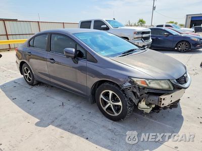 Czwarte zdjęcie samochodu z boku: 2015 HONDA CIVIC SE VIN:19XFB2F77FE044243 - miniatura