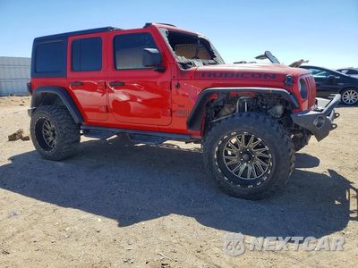 Czwarte zdjęcie samochodu z boku: 2019 JEEP WRANGLER UNLIMITED RUBICON VIN:1C4HJXFG2KW584723 - miniatura