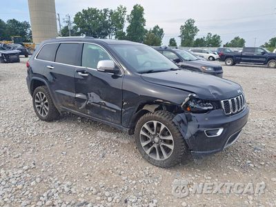 Czwarte zdjęcie samochodu z boku: 2018 JEEP GRAND CHEROKEE LIMITED VIN:1C4RJFBG5JC124668 - miniatura