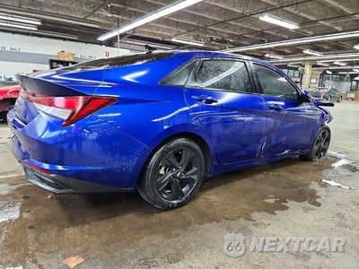 Trzecie zdjęcie samochodu z tyłu: 2023 HYUNDAI ELANTRA SEL VIN:KMHLM4AG0PU505300 - miniatura