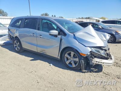Czwarte zdjęcie samochodu z boku: 2019 HONDA ODYSSEY EXL VIN:5FNRL6H74KB012434 - miniatura