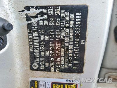 Zdjęcie 13 z 13 samochodu: 2012 KIA SORENTO LX VIN:5XYKT4A61CG229988 - miniatura