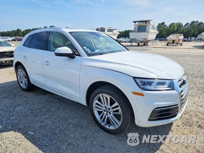 Czwarte zdjęcie samochodu z boku: 2018 AUDI Q5 PREMIUM PLUS VIN:WA1BNAFY0J2013635 - miniatura