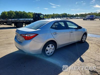 Trzecie zdjęcie samochodu z tyłu: 2014 TOYOTA COROLLA LE VIN:5YFBURHE0EP131931 - miniatura
