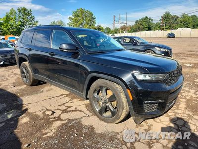 Czwarte zdjęcie samochodu z boku: 2023 JEEP GRAND CHEROKEE L LIMITED VIN:1C4RJKBG5P8728239 - miniatura