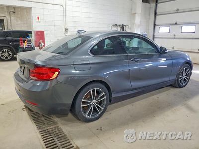Trzecie zdjęcie samochodu z tyłu: 2018 BMW 230XI VIN:WBA2J3C56JVA52445 - miniatura