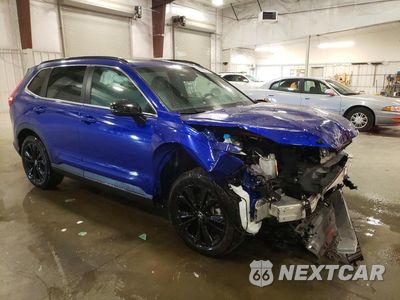 Czwarte zdjęcie samochodu z boku: 2024 HONDA CR-V SPORT TOURING VIN:7FARS6H9XRE015227 - miniatura