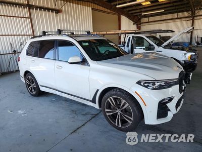 Czwarte zdjęcie samochodu z boku: 2019 BMW X7 XDRIVE40I VIN:5UXCW2C53KL081137 - miniatura