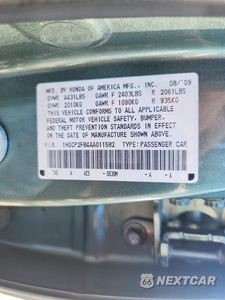 Zdjęcie 12 z 12 samochodu: 2010 HONDA ACCORD EXL VIN:1HGCP2F84AA011582 - miniatura