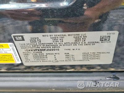 Zdjęcie 13 z 13 samochodu: 2015 GMC ACADIA SLE VIN:1GKKVPKD8FJ322010 - miniatura