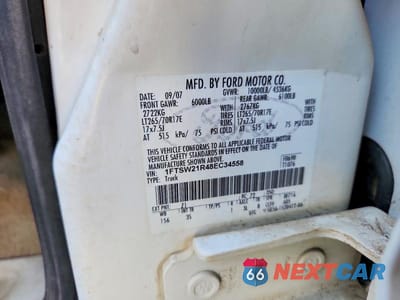 Zdjęcie 12 z 12 samochodu: 2008 FORD F250 SUPER DUTY VIN:1FTSW21R48EC34558 - miniatura