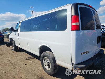 Drugie zdjęcie samochodu z przodu: 2014 CHEVROLET EXPRESS DELIVERY VAN VIN:1GBWGJCA4E1135956 - miniatura